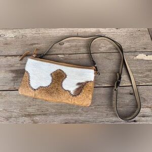 Small Cowhide Western Leather Purse